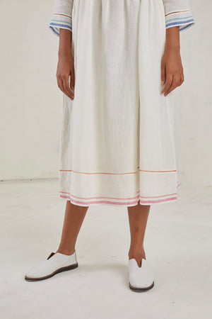 handwoven A-line Shelly dress