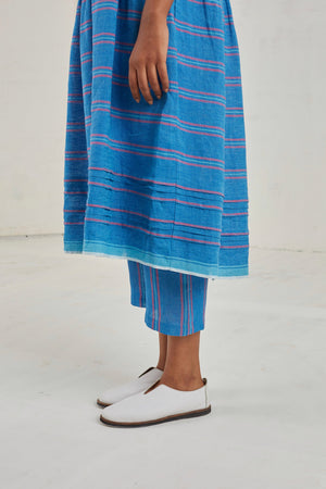 handwoven linen bay dress
