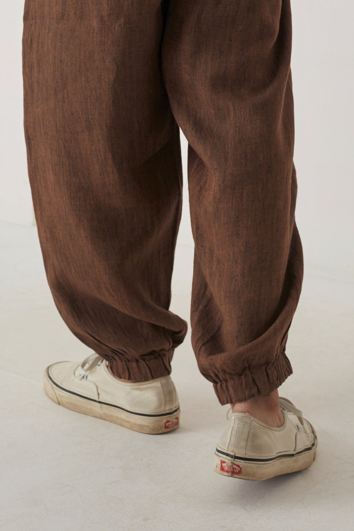handwoven Tan bali trousers