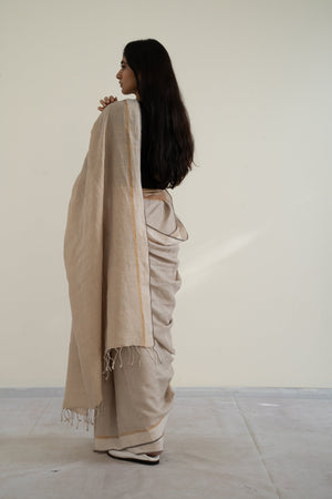 LINEN SAREE