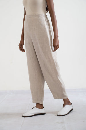 Handwoven Tapered tyra trousers